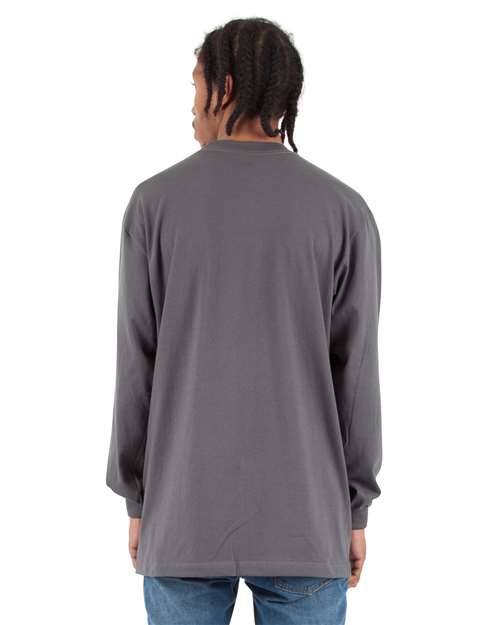 Shaka Wear 14769 SHMHLS-Unisex Max Heavyweight Long Sleeve T-Shirt
