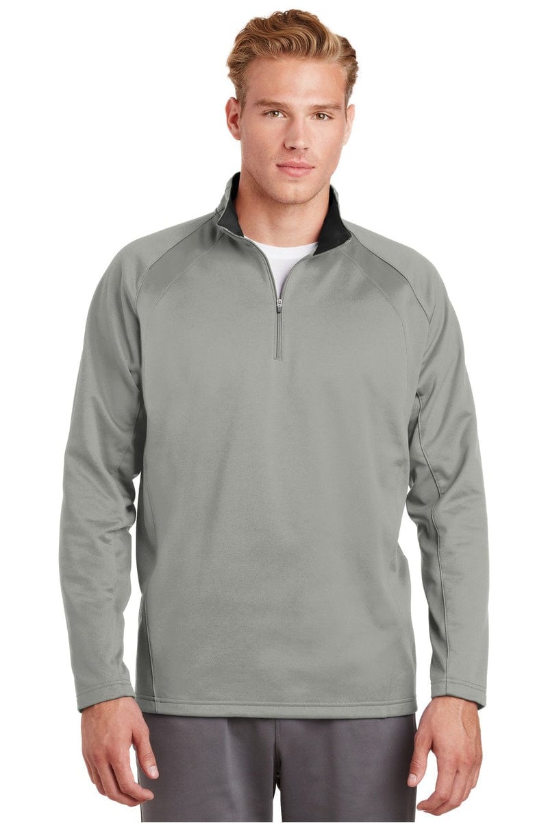 Sport-Tek F243 Sport-Wick Fleece 1/4-Zip Pullover in 