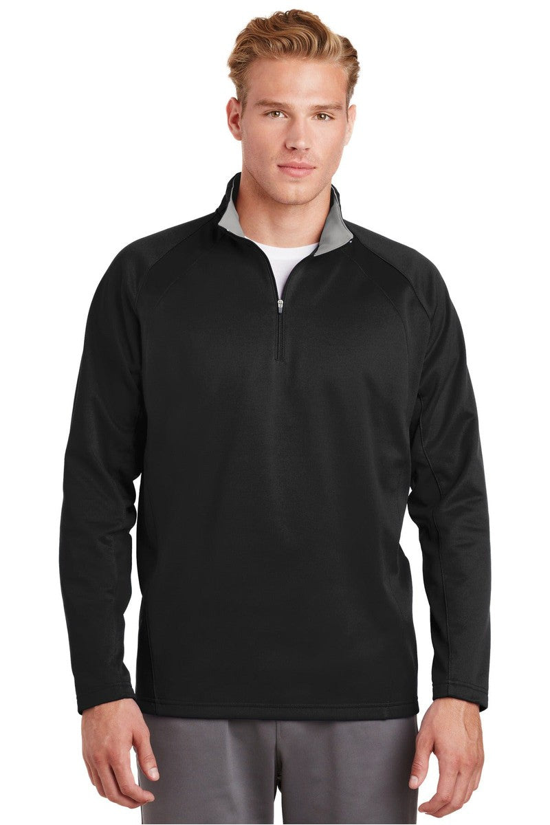 Sport-Tek F243 Sport-Wick Fleece 1/4-Zip Pullover in 