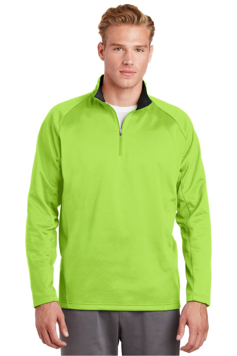 Sport-Tek F243 Sport-Wick Fleece 1/4-Zip Pullover in 