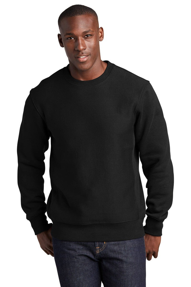 Sport-Tek F280 Super Heavyweight Crewneck Sweatshirt in Black