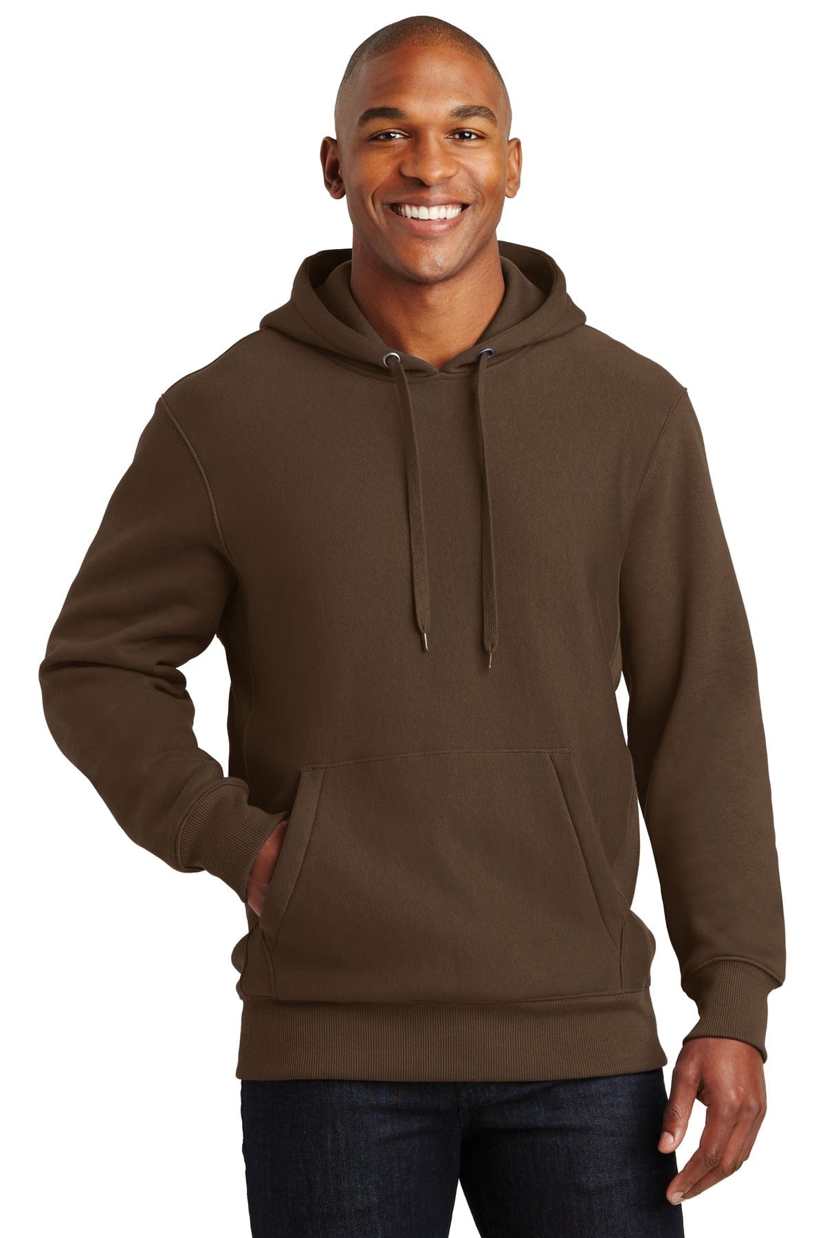 Sport-Tek Sweatshirts/Fleece XS / Brown Sport-Tek F281 Heavyweight Hoodie