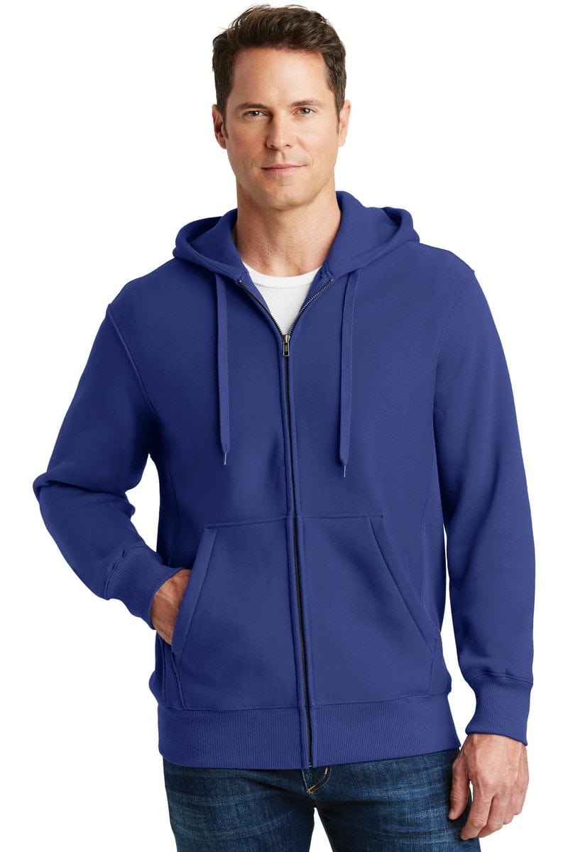 Sport-Tek F282 Super Heavyweight Full-Zip Hooded Sweatshirt in 