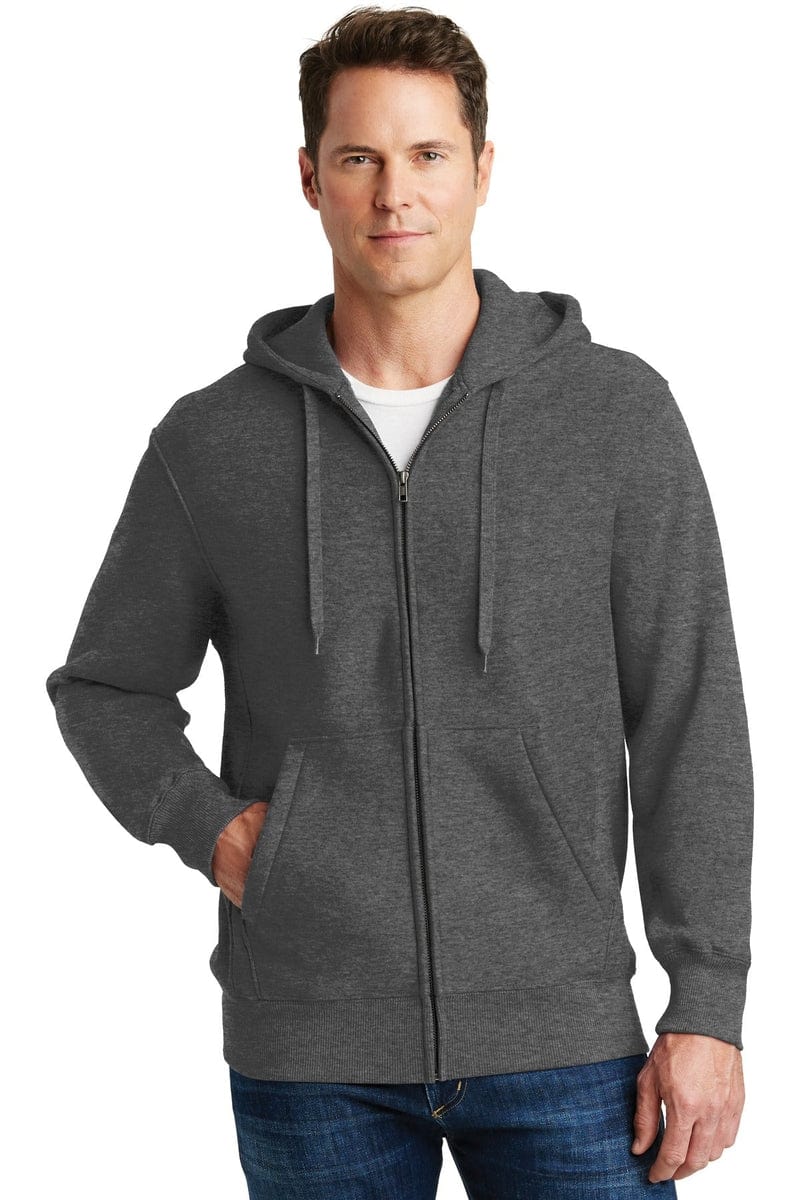 Sport-Tek F282 Super Heavyweight Full-Zip Hooded Sweatshirt in 