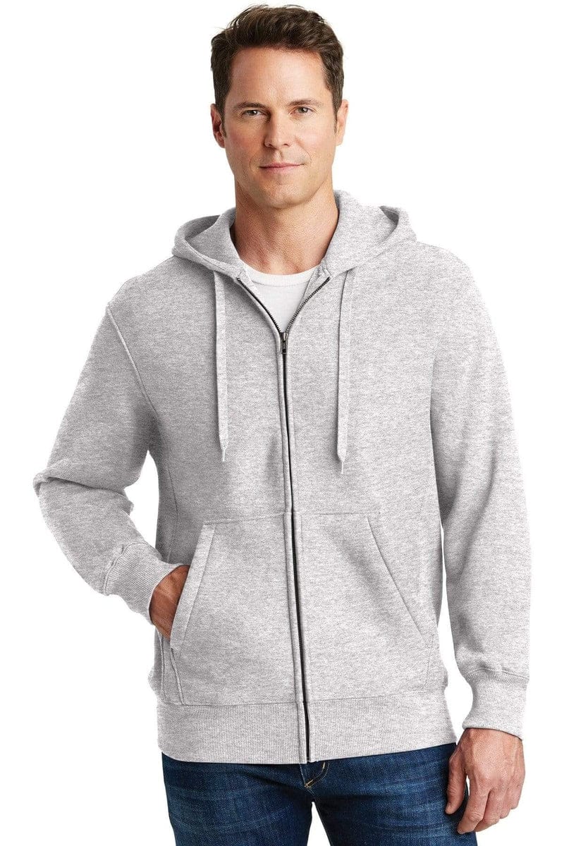 Sport-Tek F282 Super Heavyweight Full-Zip Hooded Sweatshirt in 