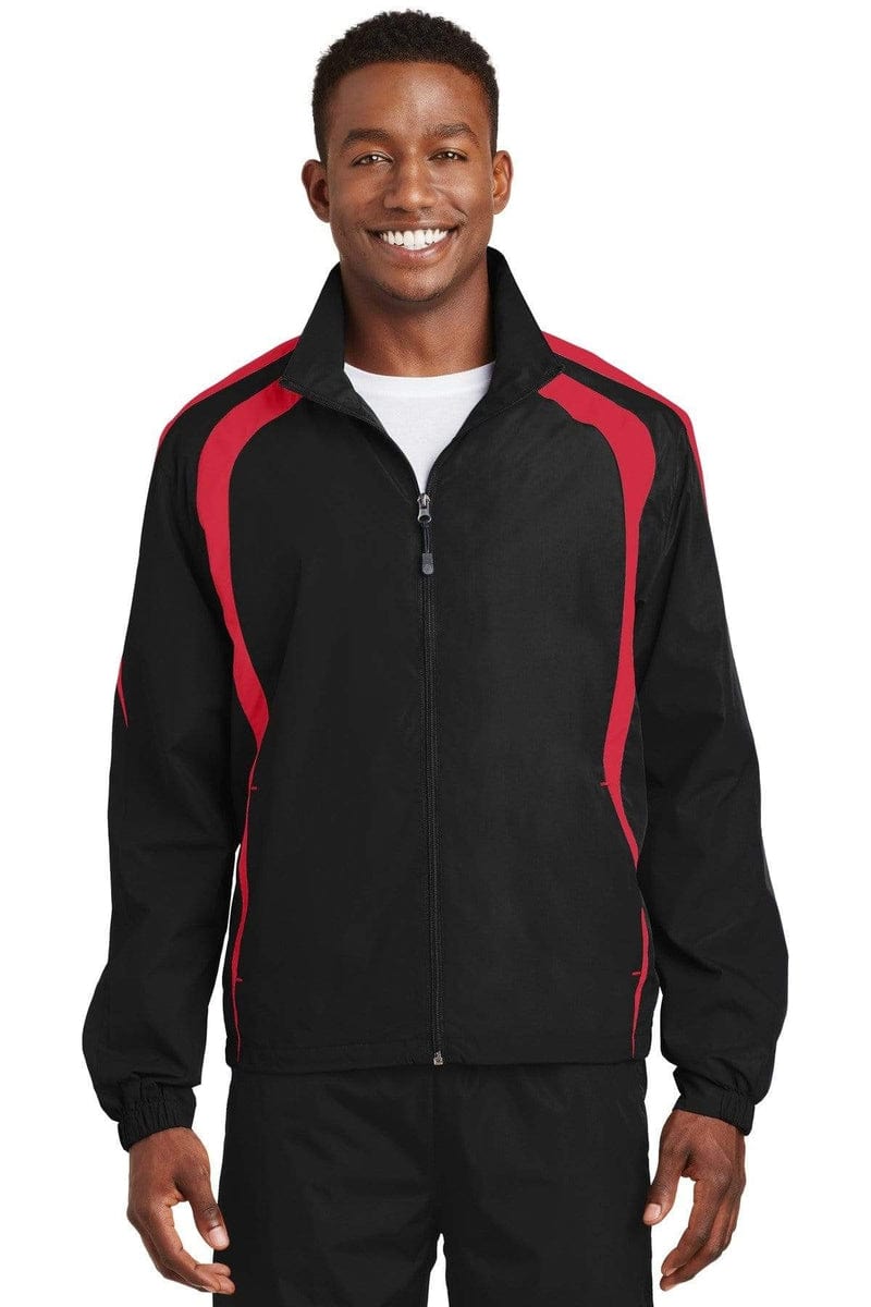 Sport-Tek JST60 Colorblock Raglan Jacket in 