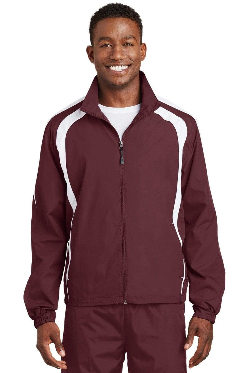 Sport-Tek JST60 Colorblock Raglan Jacket in 