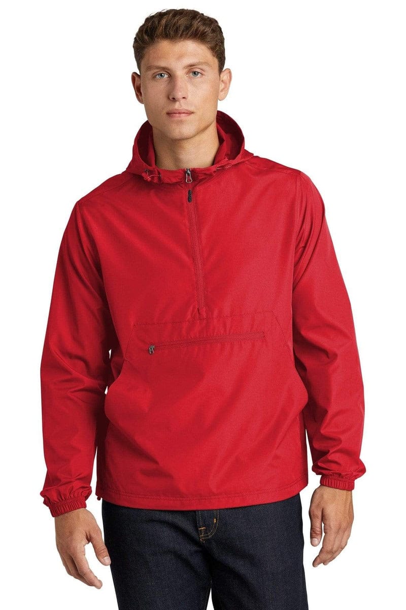 Sport-Tek JST66 Packable Anorak in 