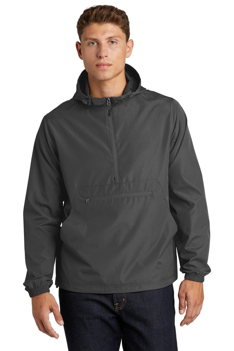 Sport-Tek JST66 Packable Anorak in 