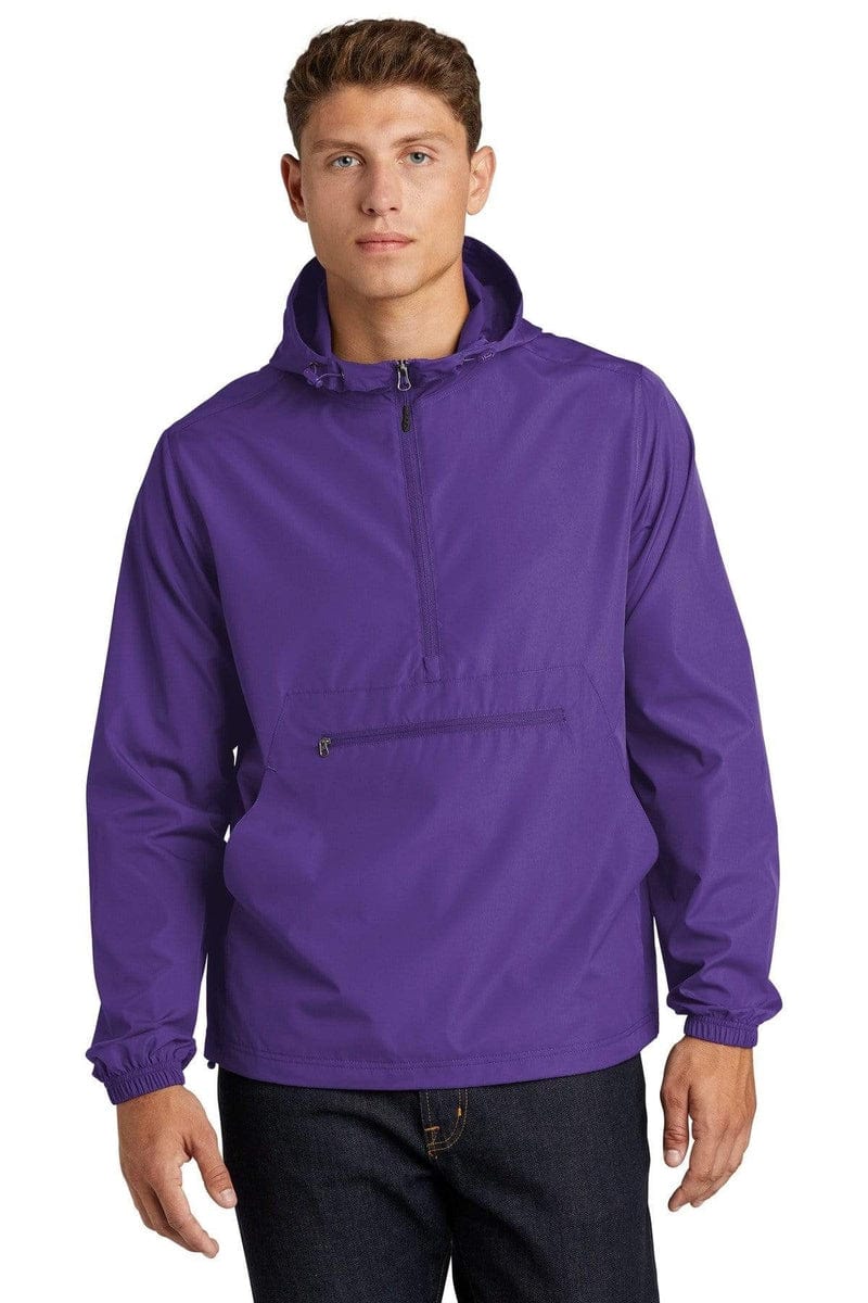 Sport-Tek JST66 Packable Anorak in 