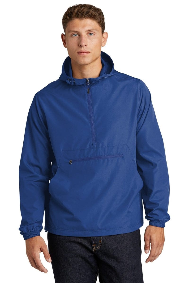 Sport-Tek JST66 Packable Anorak in 