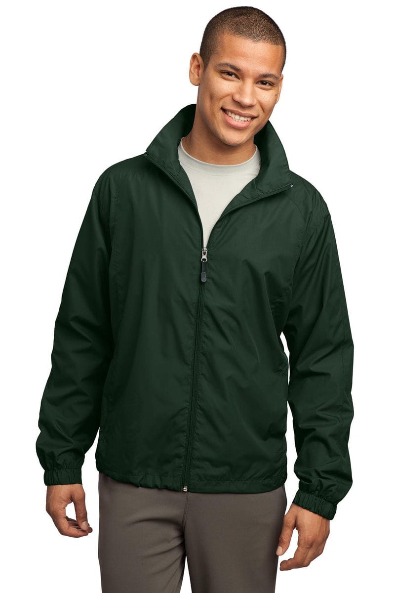 Sport-Tek JST70 Full-Zip Wind Jacket in 