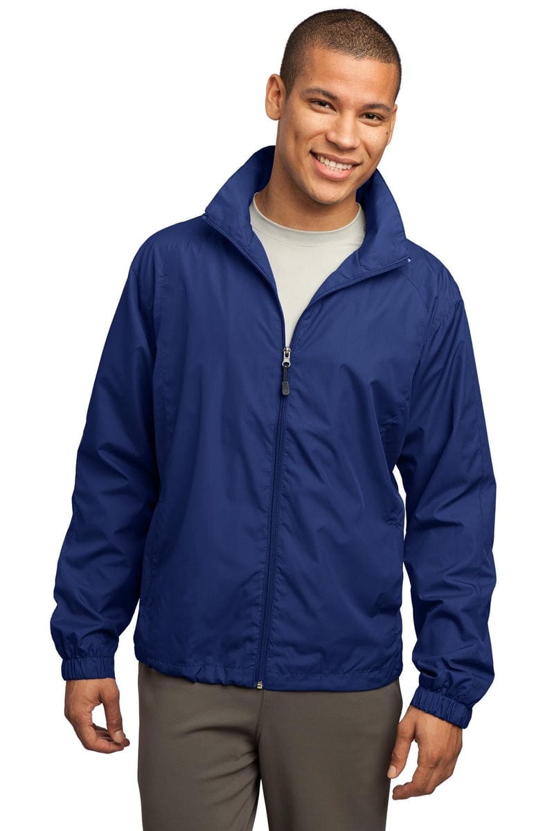 Sport-Tek JST70 Full-Zip Wind Jacket in 