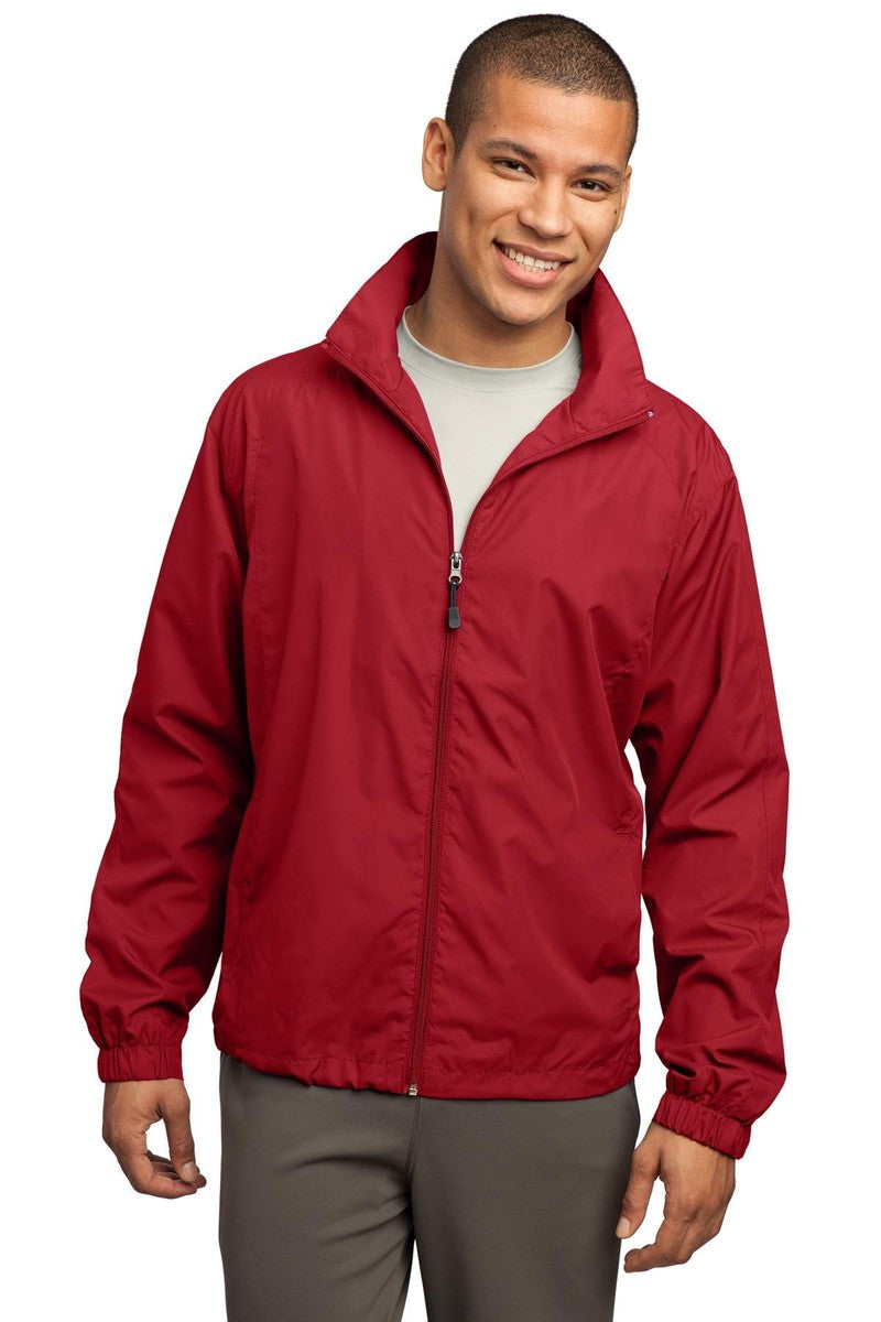 Sport-Tek JST70 Full-Zip Wind Jacket in 