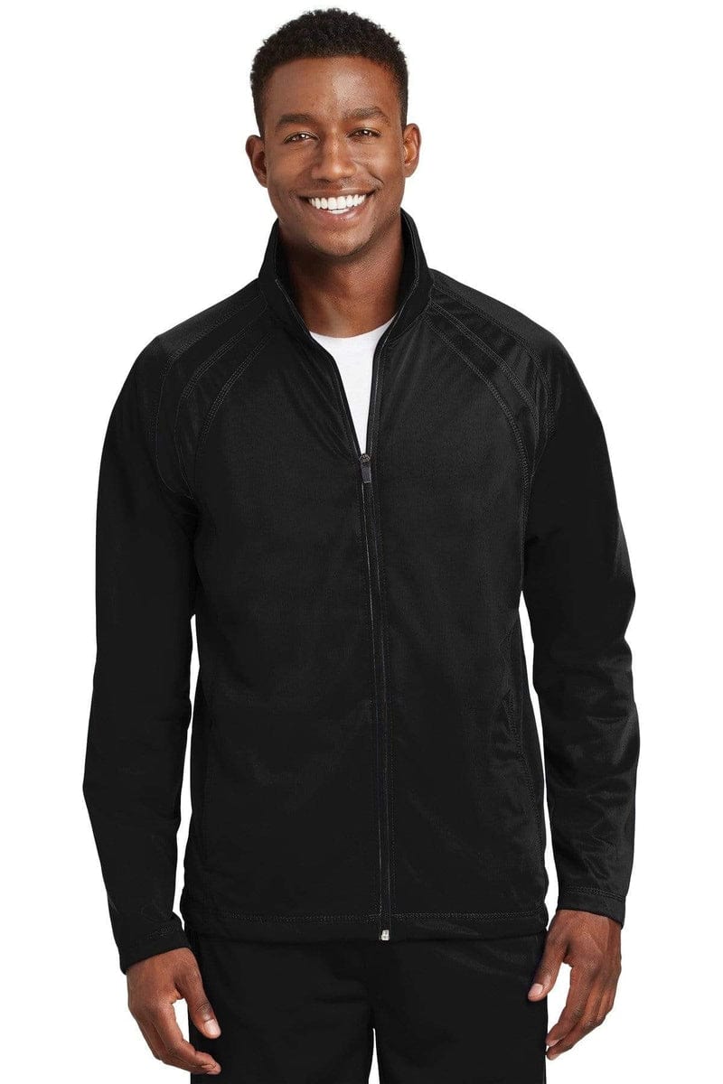 Sport-Tek JST90 Tricot Track Jacket in 