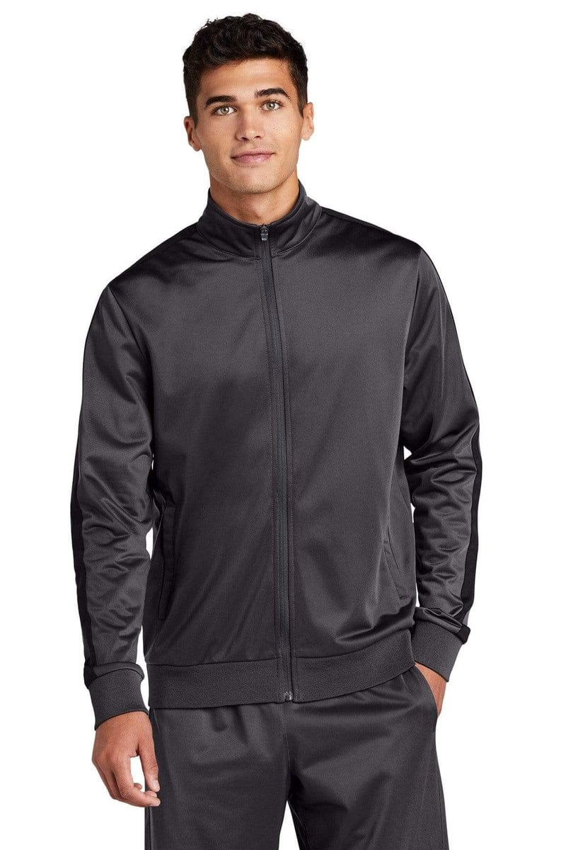 Sport-Tek JST94 Tricot Track Jacket in 