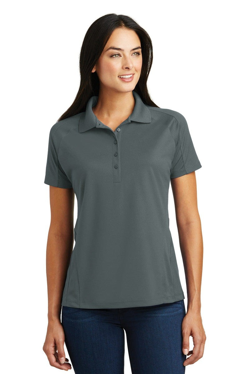 Sport-Tek L474 Ladies Dri-Mesh Pro Polo in 
