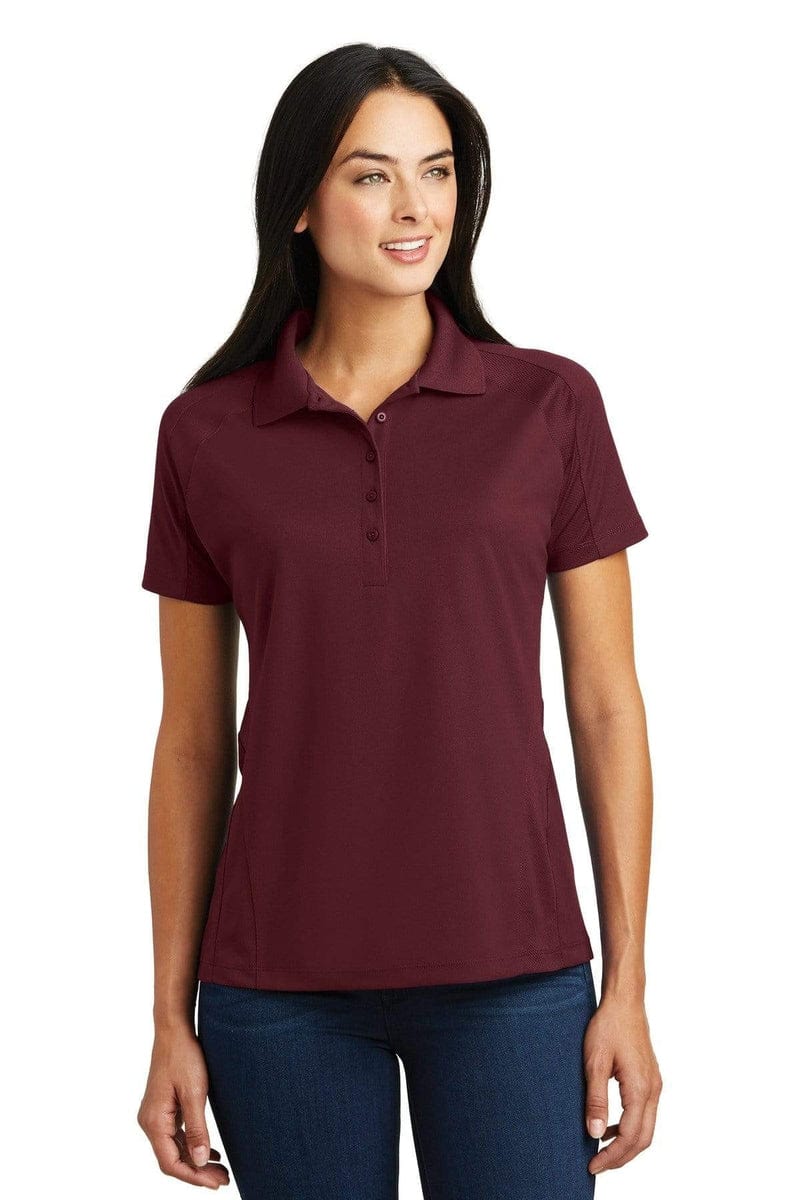 Sport-Tek L474 Ladies Dri-Mesh Pro Polo in 