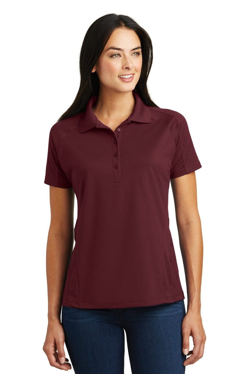 Sport-Tek L474 Ladies Dri-Mesh Pro Polo in 