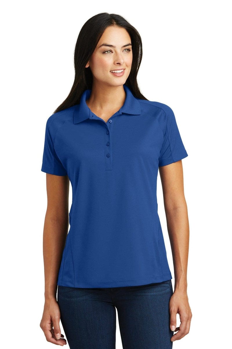 Sport-Tek L474 Ladies Dri-Mesh Pro Polo in 