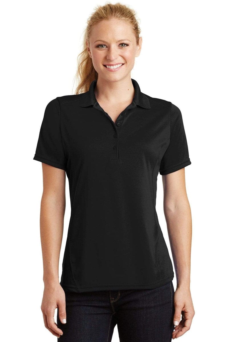 Sport-Tek L475 Ladies Dry Zone Raglan Accent Polo in 