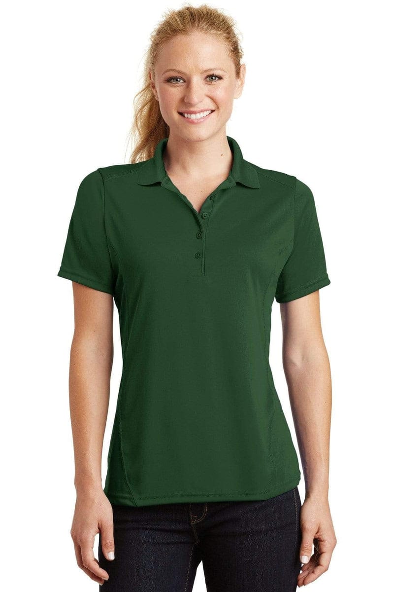 Sport-Tek L475 Ladies Dry Zone Raglan Accent Polo in 
