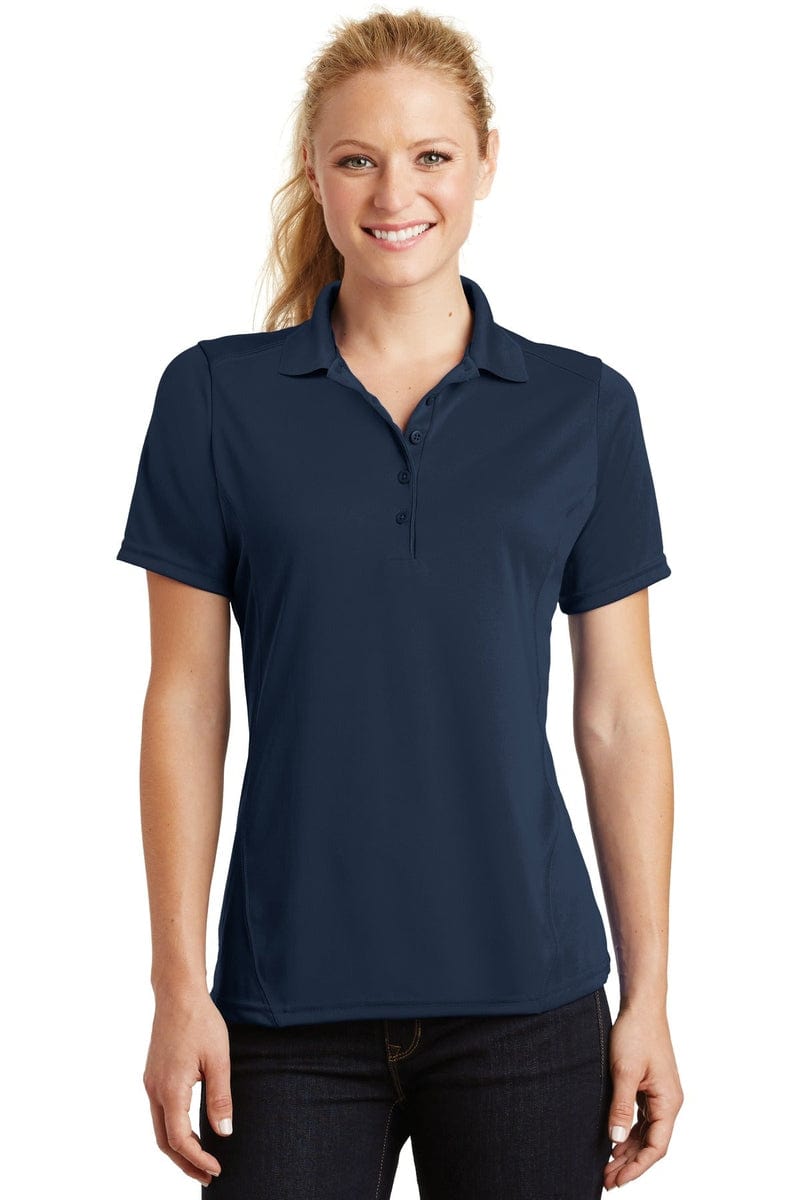 Sport-Tek L475 Ladies Dry Zone Raglan Accent Polo in 
