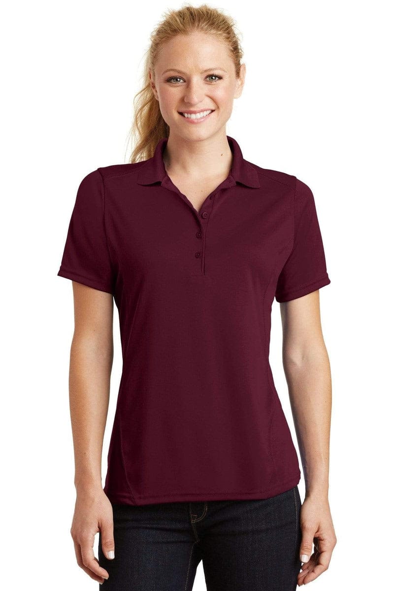 Sport-Tek L475 Ladies Dry Zone Raglan Accent Polo in 