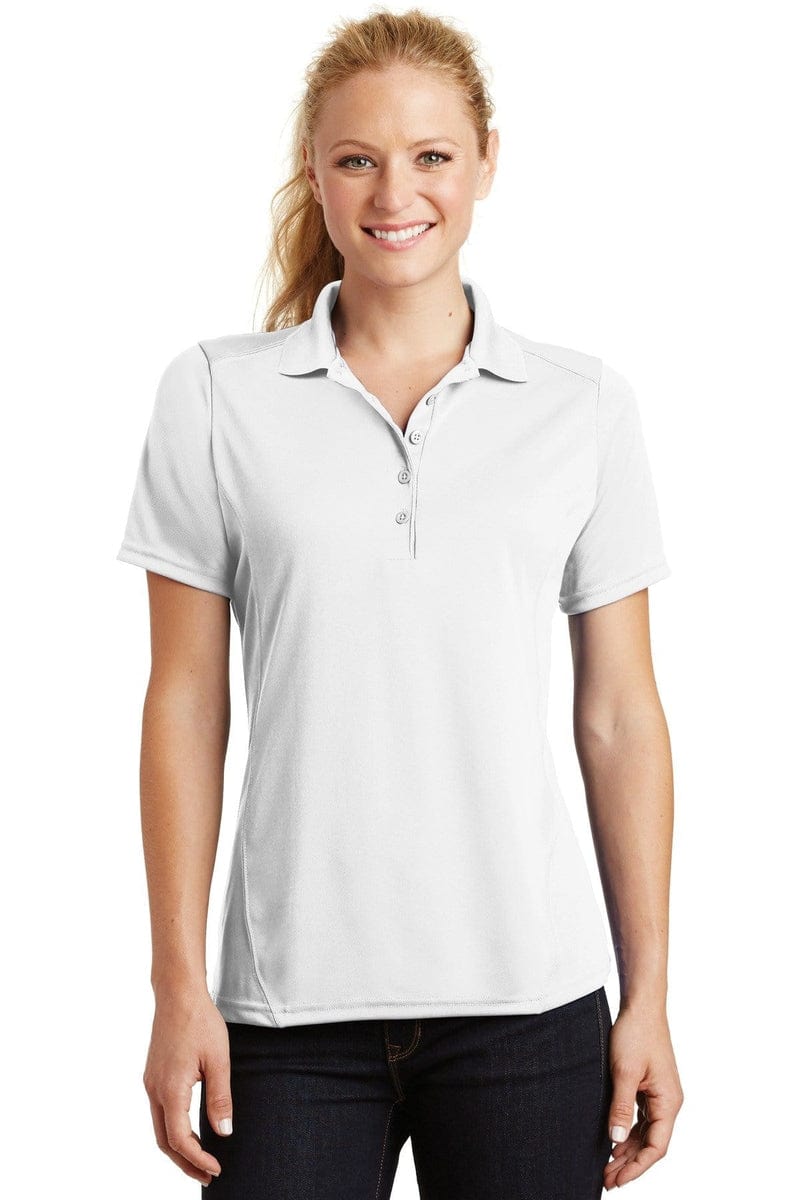 Sport-Tek L475 Ladies Dry Zone Raglan Accent Polo in 
