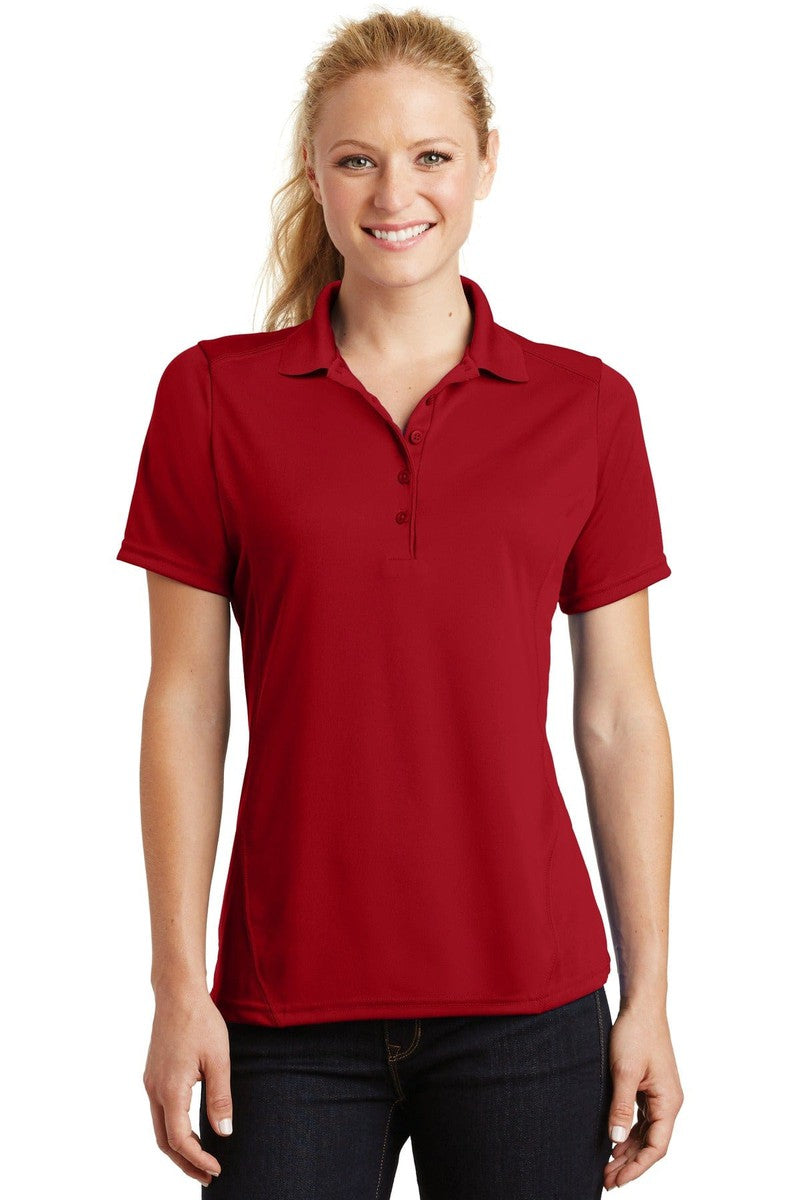 Sport-Tek L475 Ladies Dry Zone Raglan Accent Polo in 