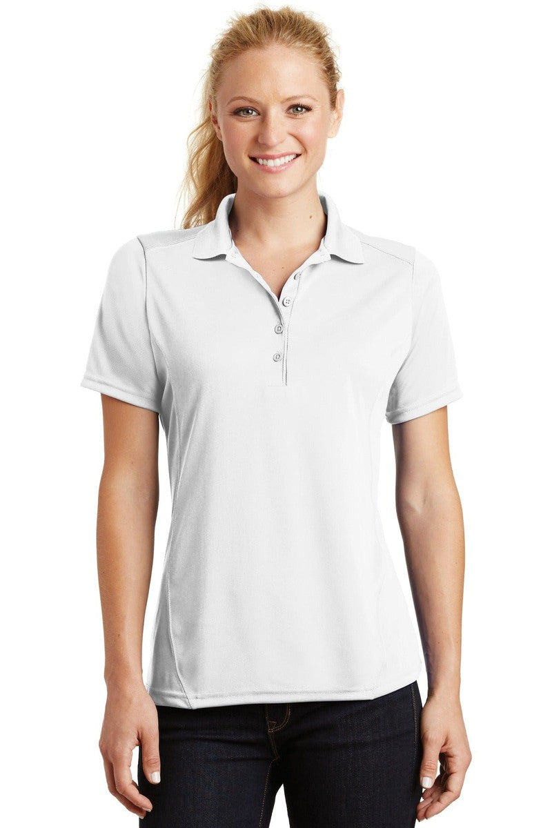 Sport-Tek L475 Ladies Dry Zone Raglan Accent Polo in 