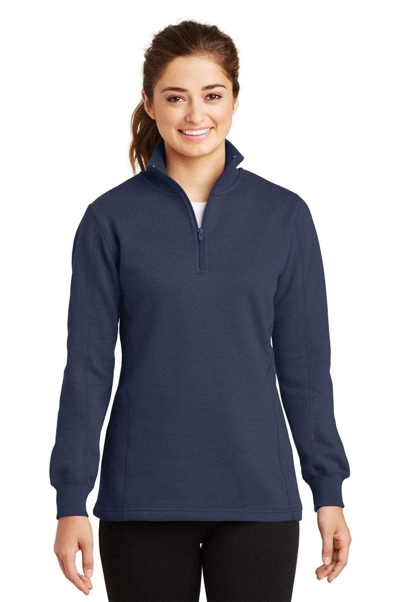 Sport-Tek LST253 Ladies 1/4-Zip Sweatshirt in 