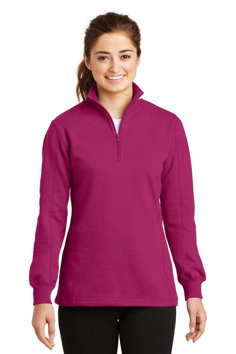 Sport-Tek LST253 Ladies 1/4-Zip Sweatshirt in 