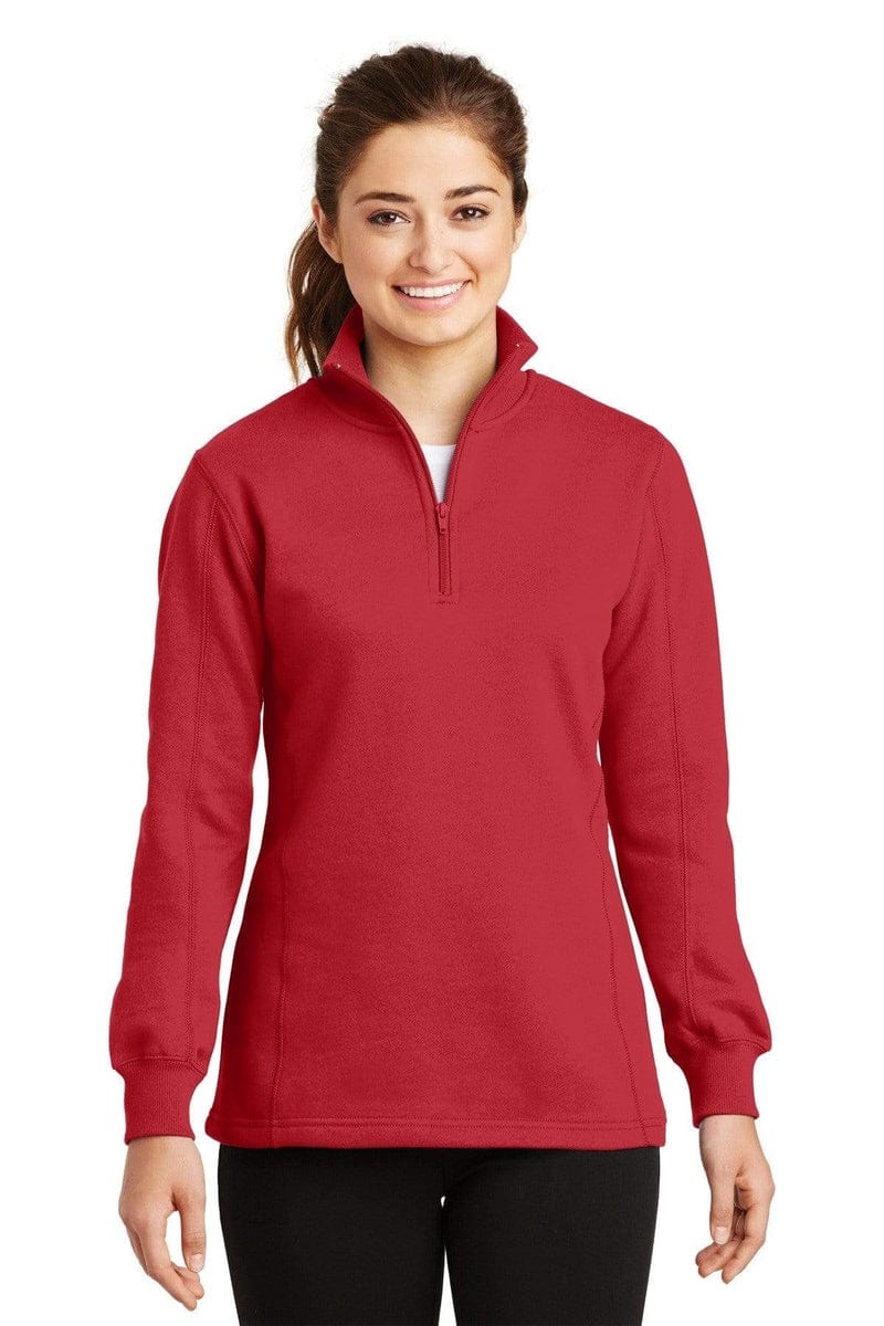 Sport-Tek LST253 Ladies 1/4-Zip Sweatshirt in 
