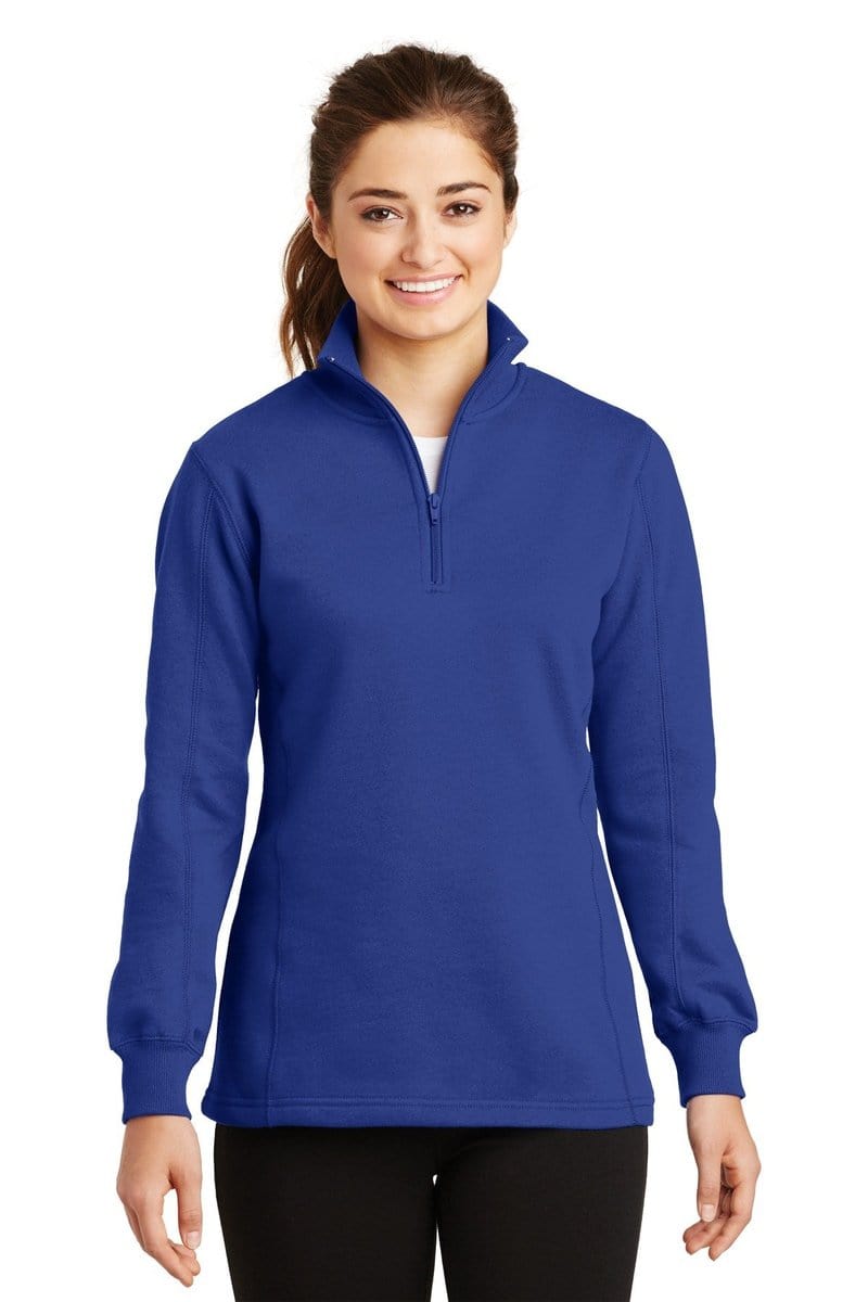 Sport-Tek LST253 Ladies 1/4-Zip Sweatshirt in 