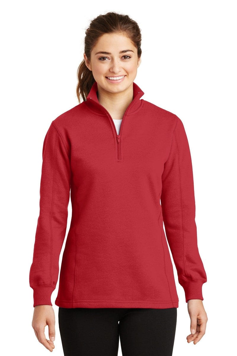 Sport-Tek LST253 Ladies 1/4-Zip Sweatshirt in 
