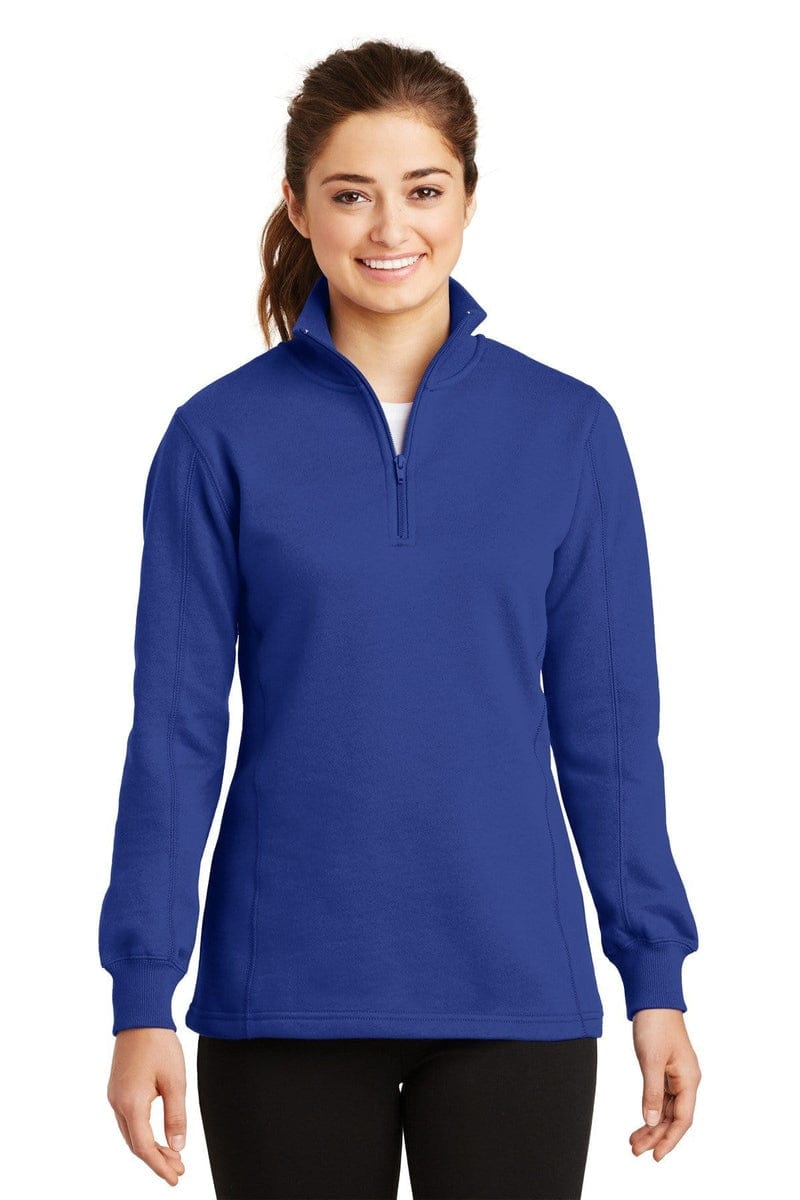 Sport-Tek LST253 Ladies 1/4-Zip Sweatshirt in 