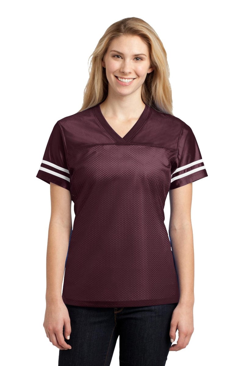 Sport-Tek LST307 Ladies PosiCharge Replica Jersey in 