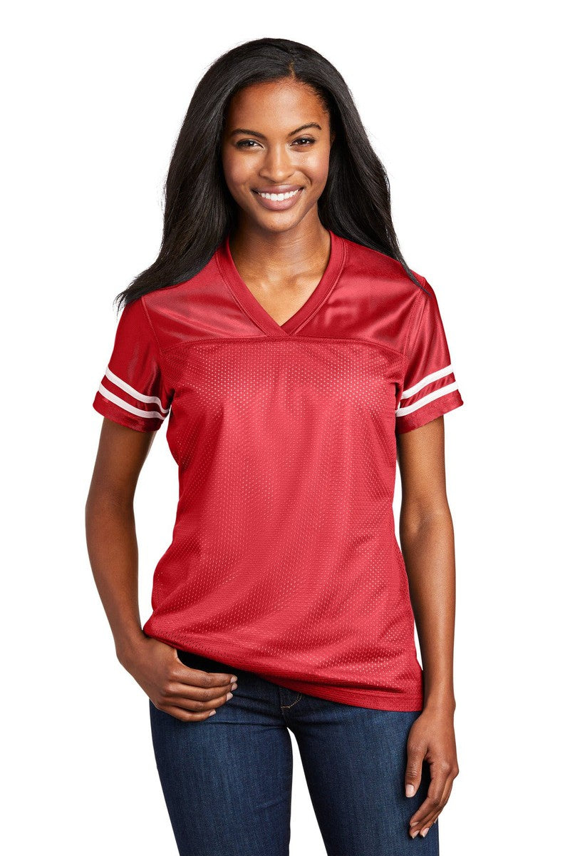 Sport-Tek LST307 Ladies PosiCharge Replica Jersey in 