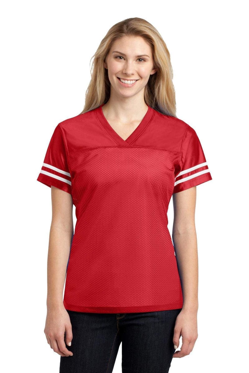 Sport-Tek LST307 Ladies PosiCharge Replica Jersey in 
