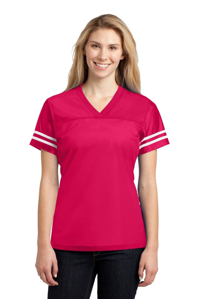 Sport-Tek LST307 Ladies PosiCharge Replica Jersey in 