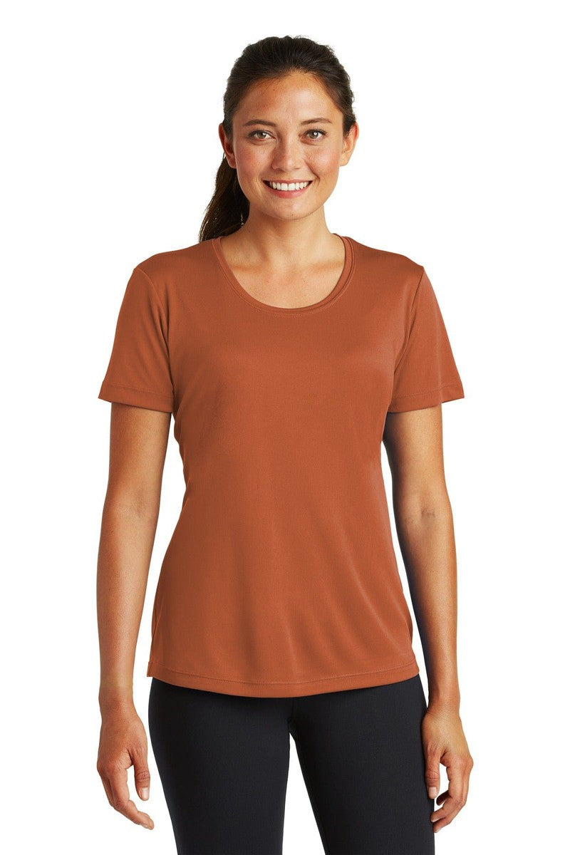 Sport-Tek LST350 Ladies PosiCharge Competitor Tee in Texas Orange