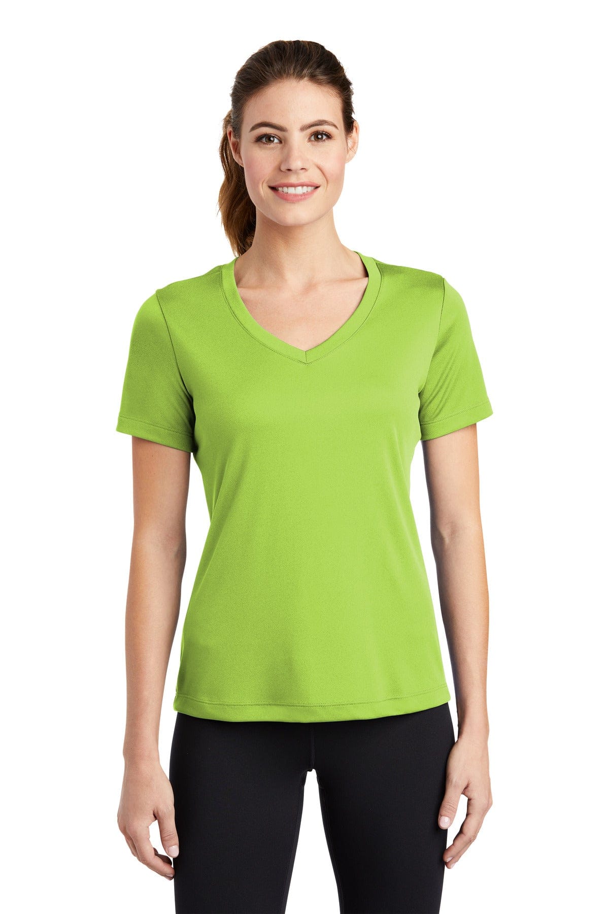 Sport-Tek T-Shirts Sport-Tek LST353 Ladies PosiCharge Competitor V-Neck Tee