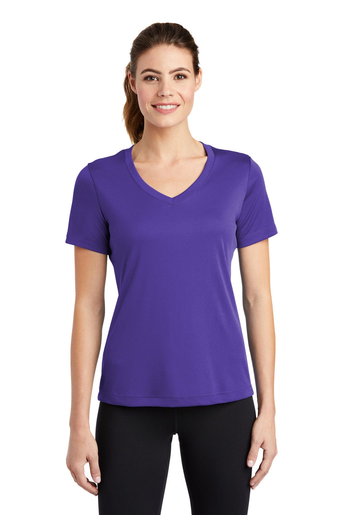 Sport-Tek T-Shirts Sport-Tek LST353 Ladies PosiCharge Competitor V-Neck Tee