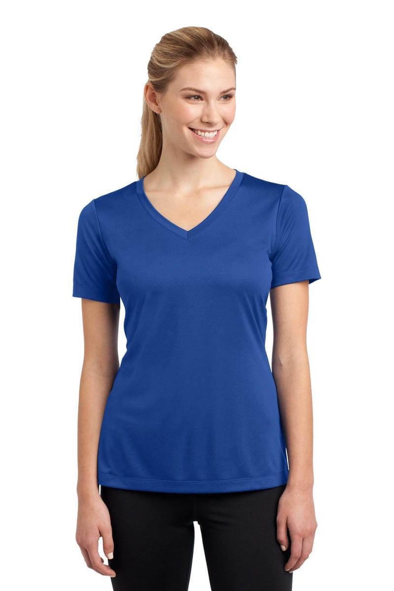 Sport-Tek LST353 Ladies PosiCharge Competitor V-Neck Tee in 