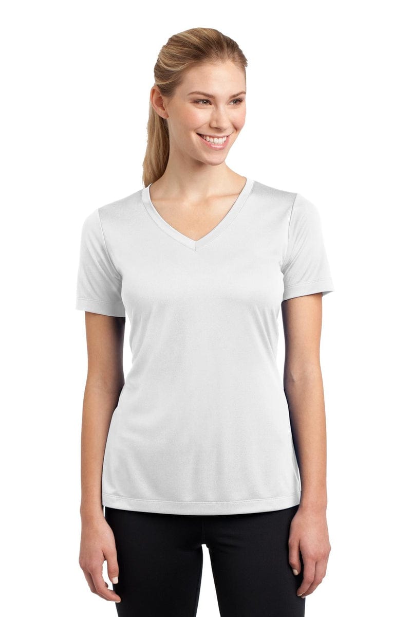 Sport-Tek LST353 Ladies PosiCharge Competitor V-Neck Tee in 