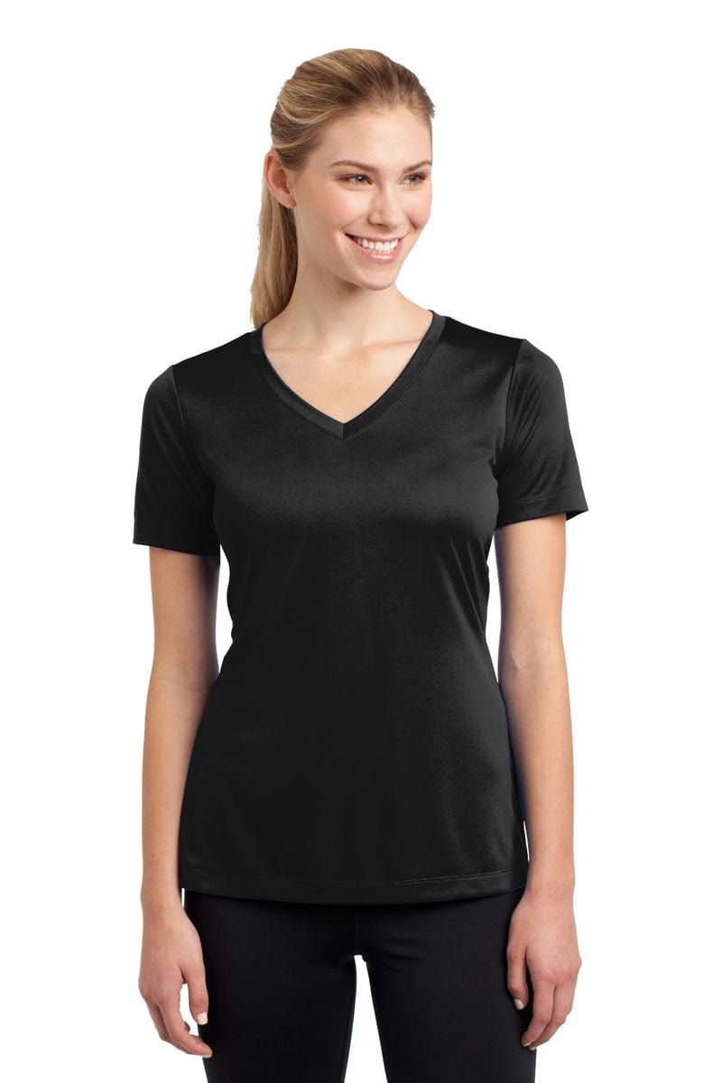 Sport-Tek LST353 Ladies PosiCharge Competitor V-Neck Tee in 