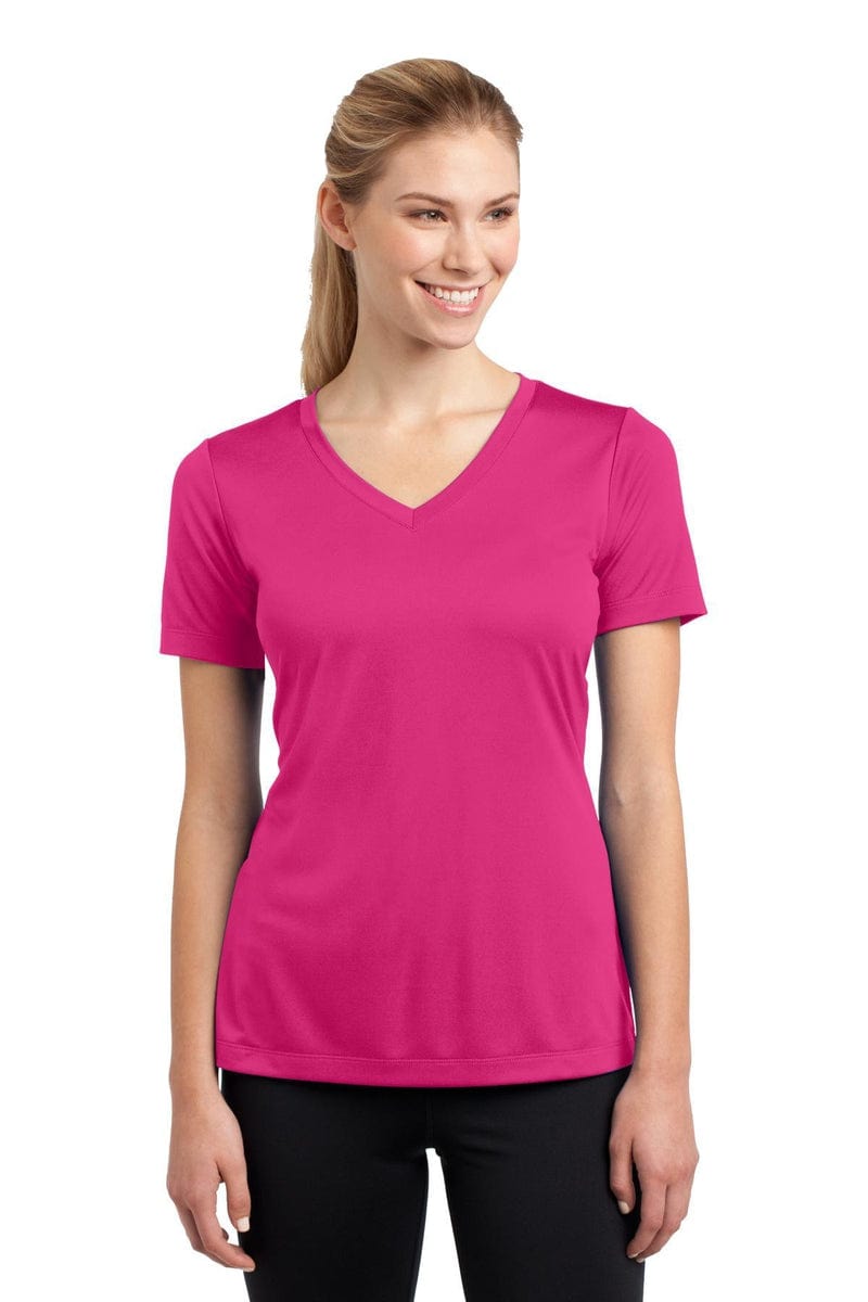 Sport-Tek LST353 Ladies PosiCharge Competitor V-Neck Tee in 