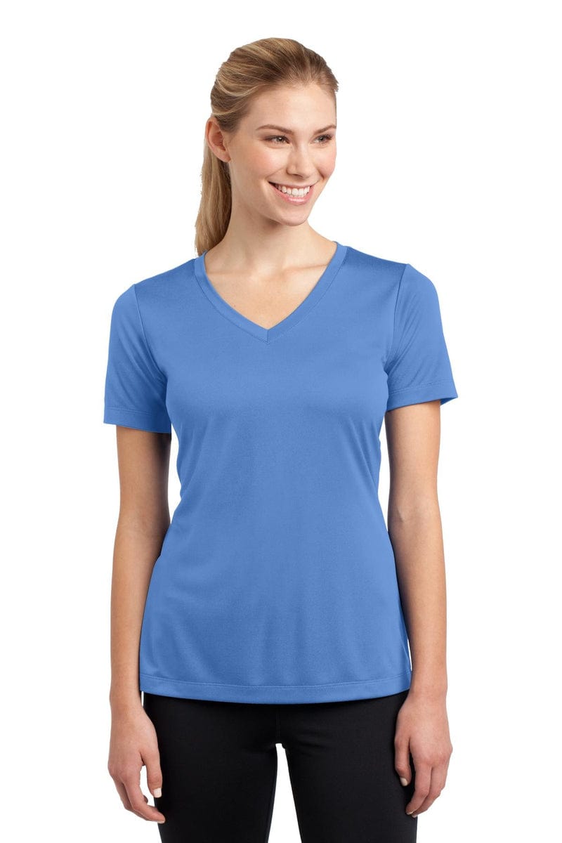 Sport-Tek LST353 Ladies PosiCharge Competitor V-Neck Tee in 