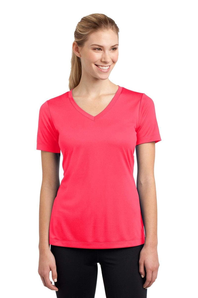 Sport-Tek LST353 Ladies PosiCharge Competitor V-Neck Tee in 